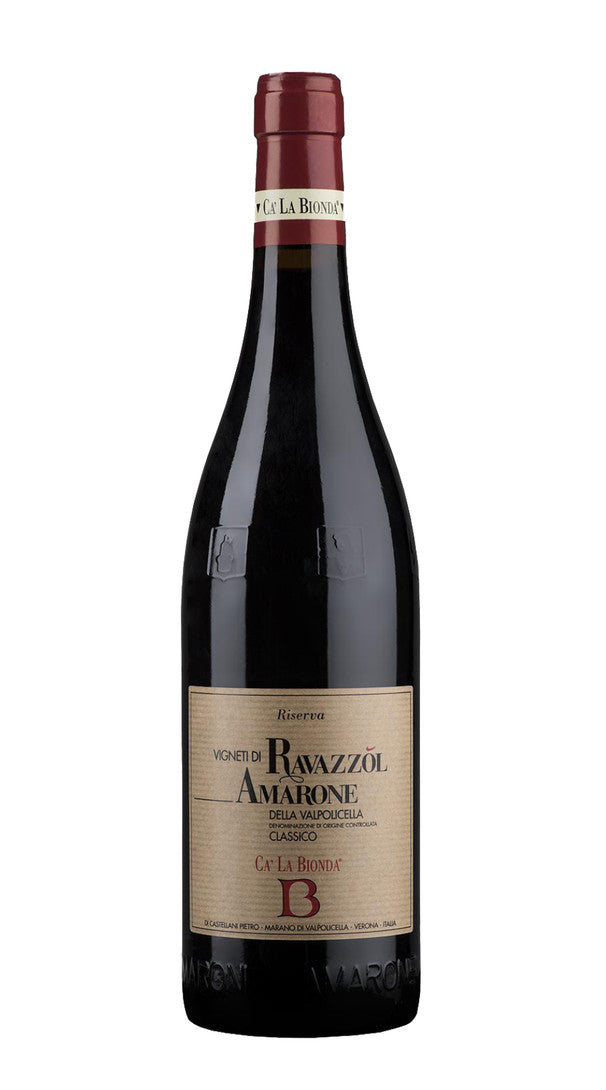 Amarone Classico Riserva 'Vigneti di Ravazzol' Ca' La Bionda 2008