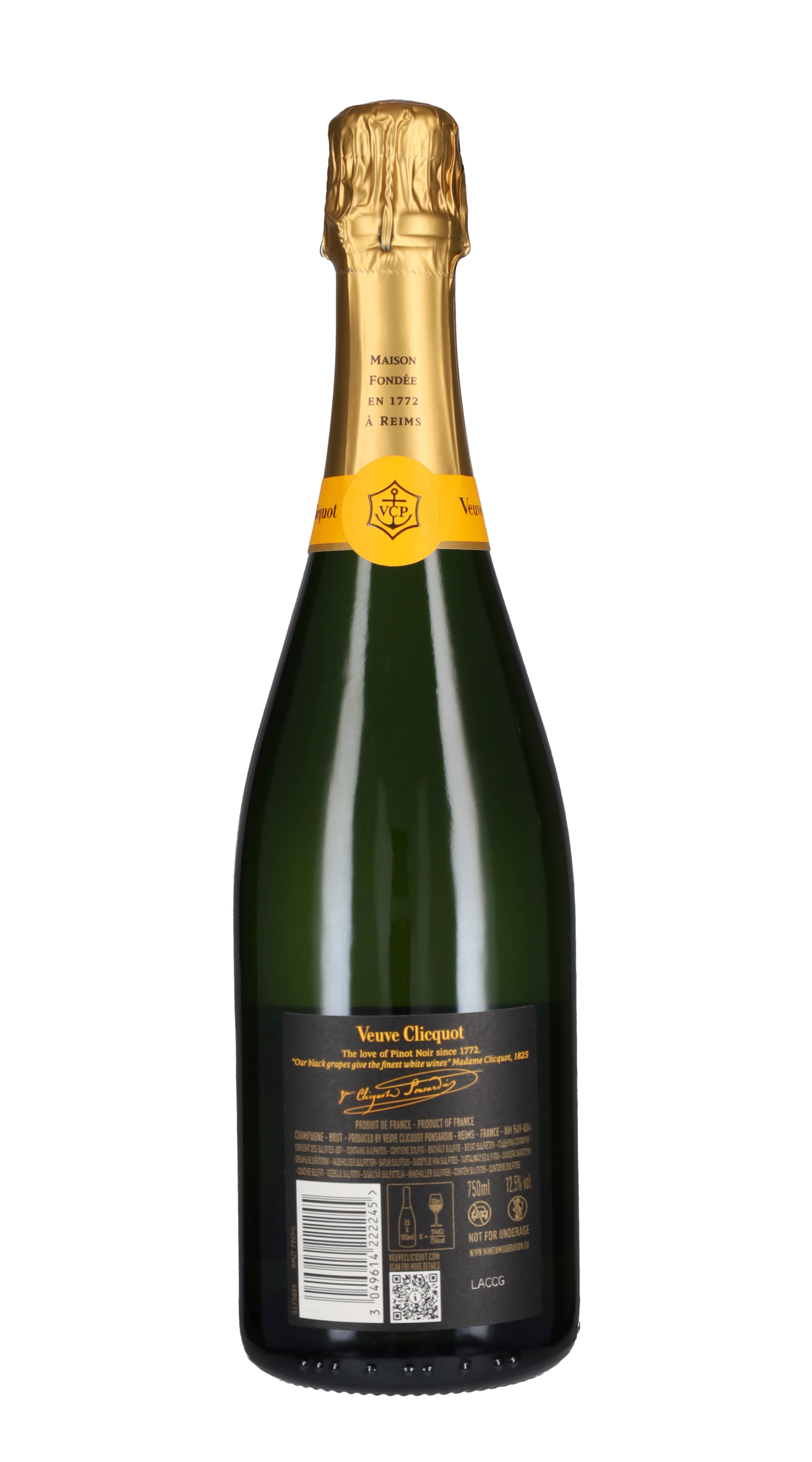 Champagne Brut 'Yellow Label' Veuve Clicquot