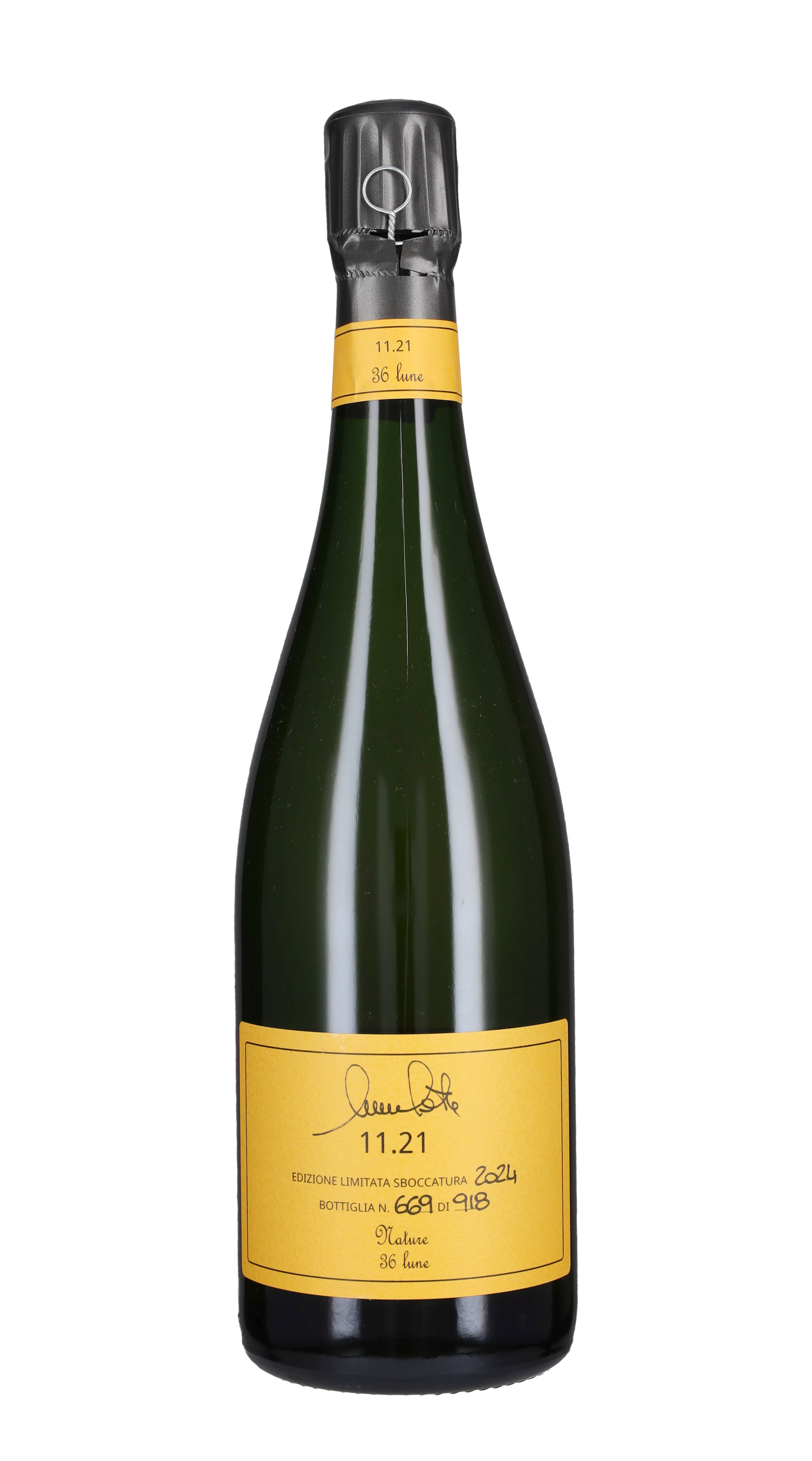 Spumante Metodo Classico Nature Blanc de Noirs 'Perpetuo 36 Lune' Nicola Gatta